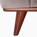 The Orson Velvet Mid-Mod Sectional by Clayson Design