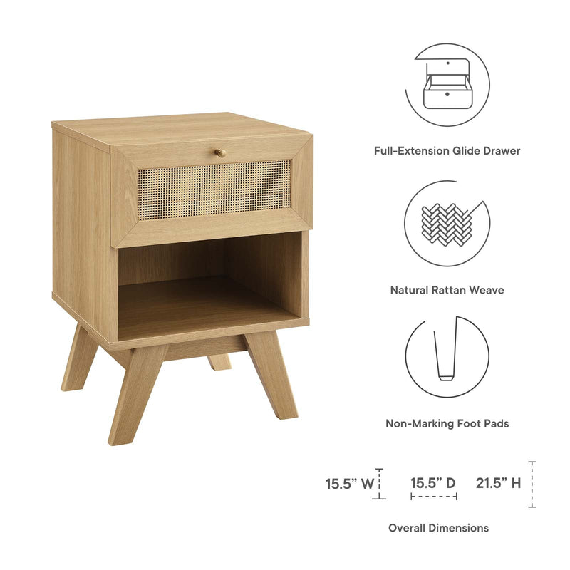 Ezekiel 1-Drawer Nightstand