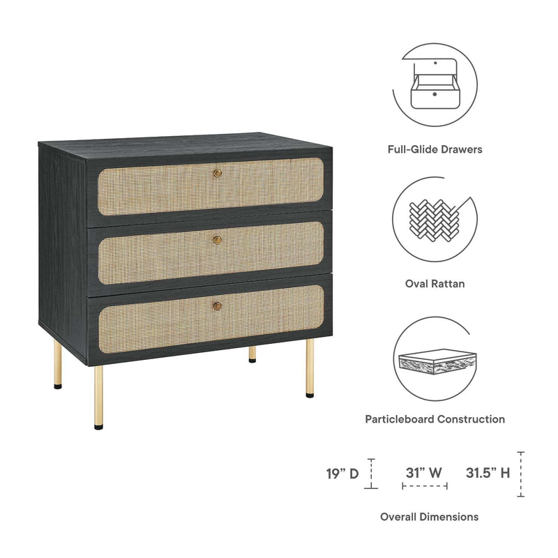 Guinevere 3-Drawer Chest