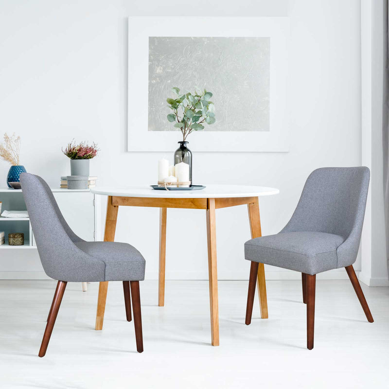 The Leona Upholstered Dining Chair by Clayson Design