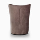 The Sutton Velvet Swivel Glider Chair by Clayson Design