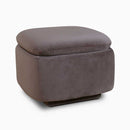 The Sutton Velvet Swivel Glider Chair by Clayson Design
