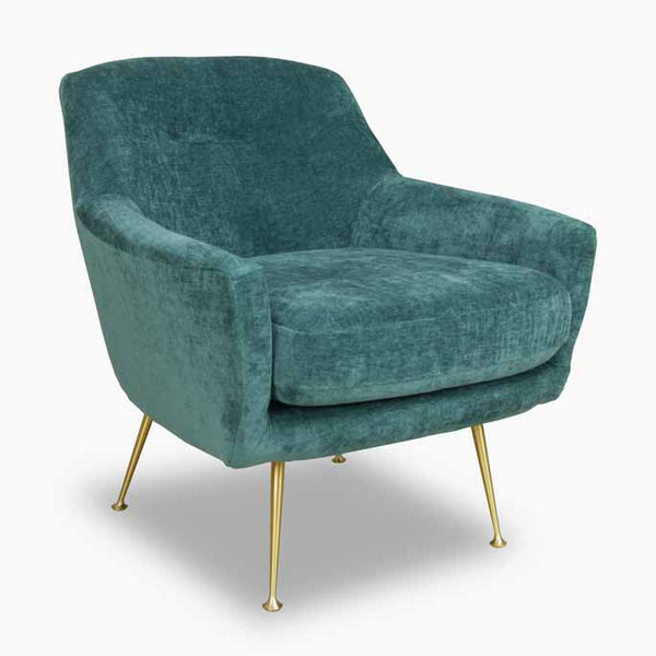 The Wren Luxe Accent Chair by Clayson Design