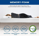 10" Ultra Premium Memory Foam Mattress by Hibernation Sleep