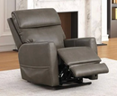 The Hawthorne Gray Power Lift Recliner by TRACTURE Motion