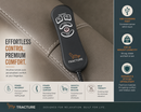 The Hawthorne Gray Power Lift Recliner by TRACTURE Motion