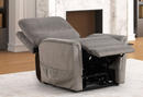 The Mercer Gray Power Lift Recliner by TRACTURE Motion