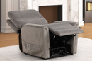 The Mercer Gray Power Lift Recliner by TRACTURE Motion