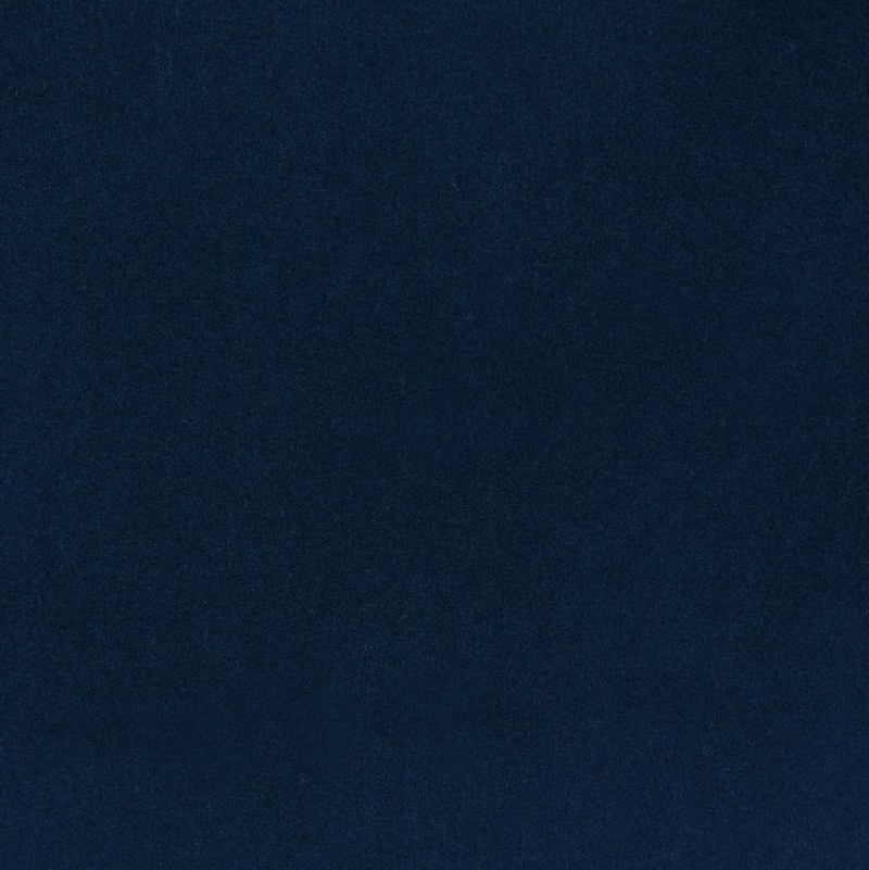 The Alann Sofa By Clayson Design Rich Navy Velvet | Channel Tufting | Tuxedo Arms | Sculpted Modern Base by Clayson Design
