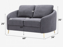 The Pauliana Graceful Gentle Curve Sofa