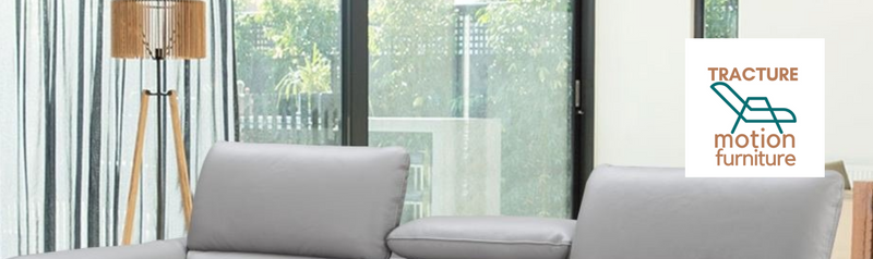 The Arliss Reclining Loveseat by Tracture Motion Furniture