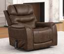 The Winslow Walnut Power Lift Recliner by TRACTURE Motion