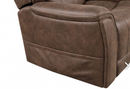 The Winslow Walnut Power Lift Recliner by TRACTURE Motion