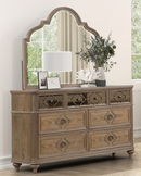 The Bridgecross Premium Wide Dresser 7 Drawer
