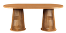 The Drake - Danish Design Compact Oval Wood Table