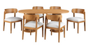 The Drake - Danish Design Compact Oval Wood Table