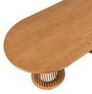 The Drake - Danish Design Compact Oval Wood Table