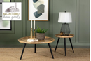 Zoe Mid‑Century Wood Duo by Relani Family Furniture