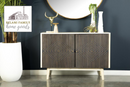 Ixora Mid-Century Modern 2-Door Accent Cabinet by Relani Family Furniture