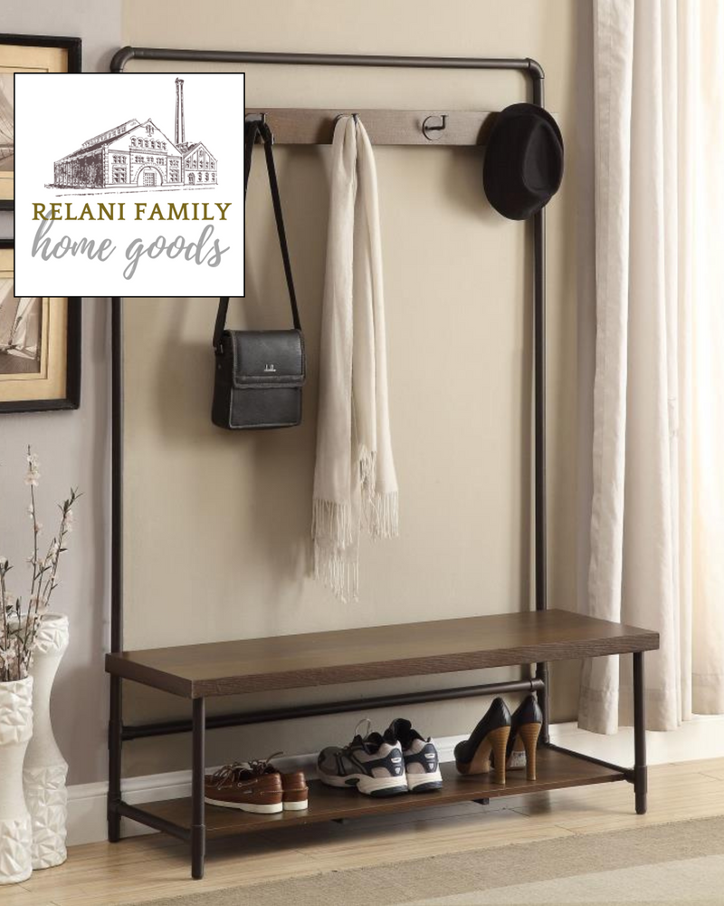 The Sylva Family Hall Tree by Relani Family Furniture