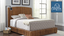 The Delara Woven Coastal Bed by Clayson Design