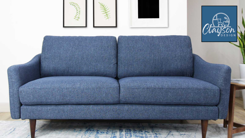 The Savera Curve-Form Sofa by Clayson Design