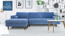 The Delano Mid-Mod LAF Sectional by Clayson Design
