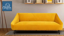The Marlowe Modern Curve Sofa by Clayson Design
