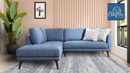 The Delano Denim LAF Sectional by Clayson Design