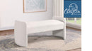 The Elowen Contemporary Bouclé Bench by Clayson Design