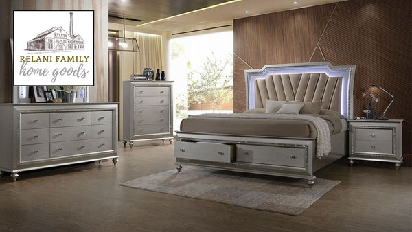 The Kaitlyn Radiance Storage Bed by Realani Family Furniture