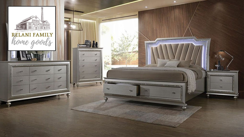 The Kaitlyn Radiance Storage Bed by Realani Family Furniture