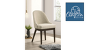 The Rowen Upholstered Dining Chair Set by Clayson Design