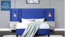 The Celestine Glam Tufted Queen Bed by Clayson Design