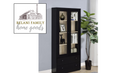 The Hartley Glass Door Display Cabinet by Relani Family Furniture