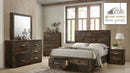 The Rowen Rustic Storage Bed by Reylani Family Furniture