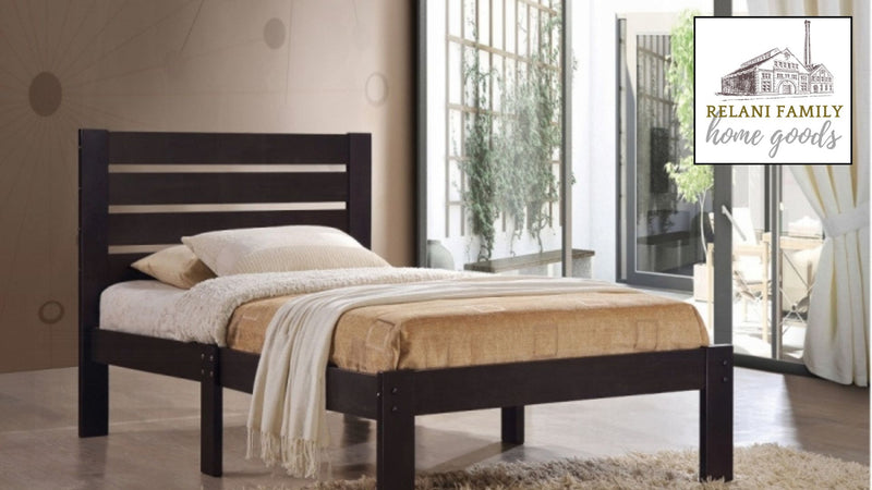 The Alta Queen Slat Platform Bed by Relani Family Furniture