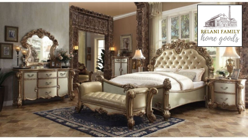 The Vendôme Majestic Queen Bed by Relani Family Furniture