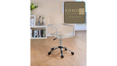 The Lucent Rise Adjustable Acrylic Office Chair by Soho Furnishings