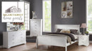 The Louis Luminis Eastern King Sleigh Bed by Reylani Family Furniture