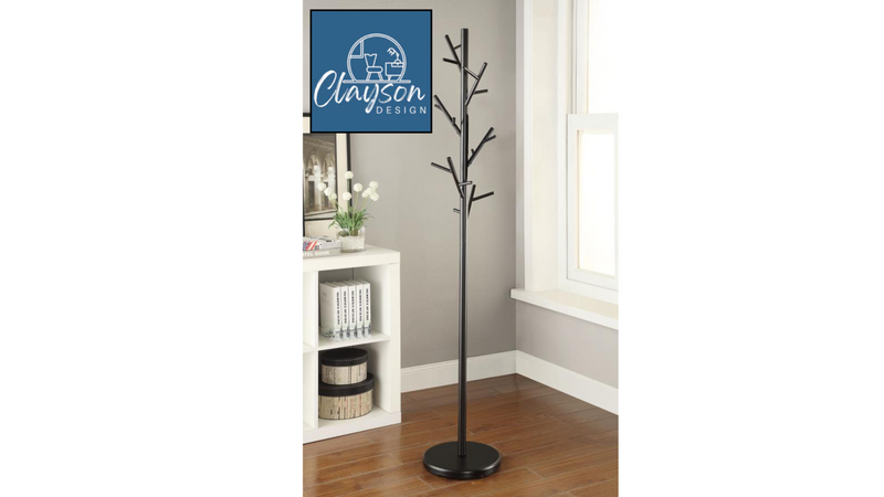 Clover 18-Hook Freestanding Coat Rack by Clayson Design