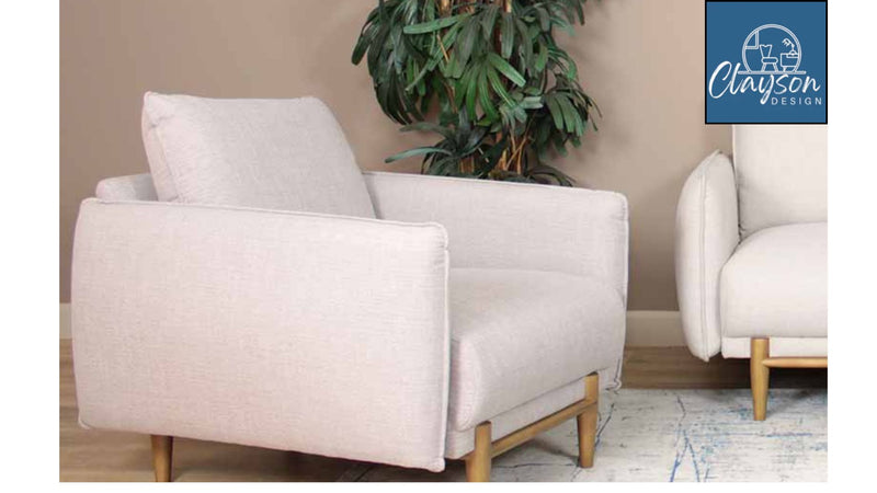 The Waverly Waterfall Accent Chair by Clayson Design