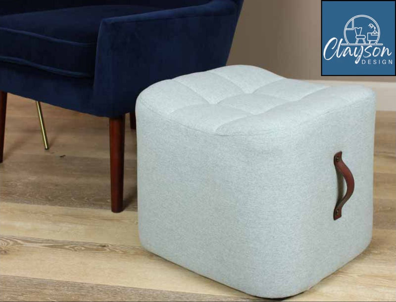 The Soren Slope-Top Accent Ottoman by Clayson Design
