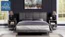The Bastille Luxe Modern Platform Bed by Clayson Design