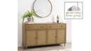 The Arbour Sand-Wash Cane Sideboard by Relani Family Furniture