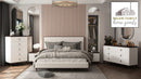 The Albin Channel-Tufted Bed by Clayson Design