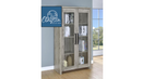 Alejo Glass Door Display Cabinet by Clayson Design