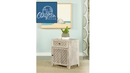 August Trellis Pattern Accent Cabinet by Clayson Design