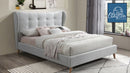 The Wynnfield Wingback Tufted Bed by Clayson Design