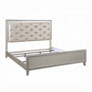 The Aurelia Glam Tufted Queen Bed by Clayson Design